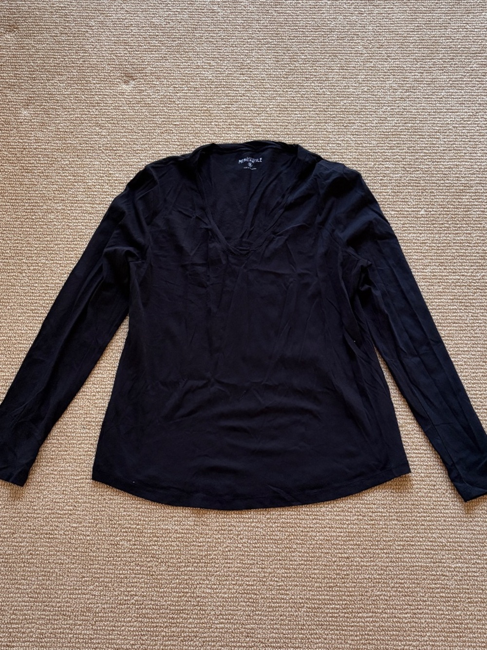 Women's J. Crew Mercantile Long Sleeve Shirt, Size XL NWT